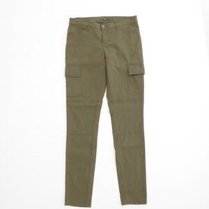 Prana Meme Skinny Cargo Pants 8 Green Gorpcore Utilitarian Chic Hiking Outdoors